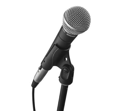 Shure SM58 wired microphone